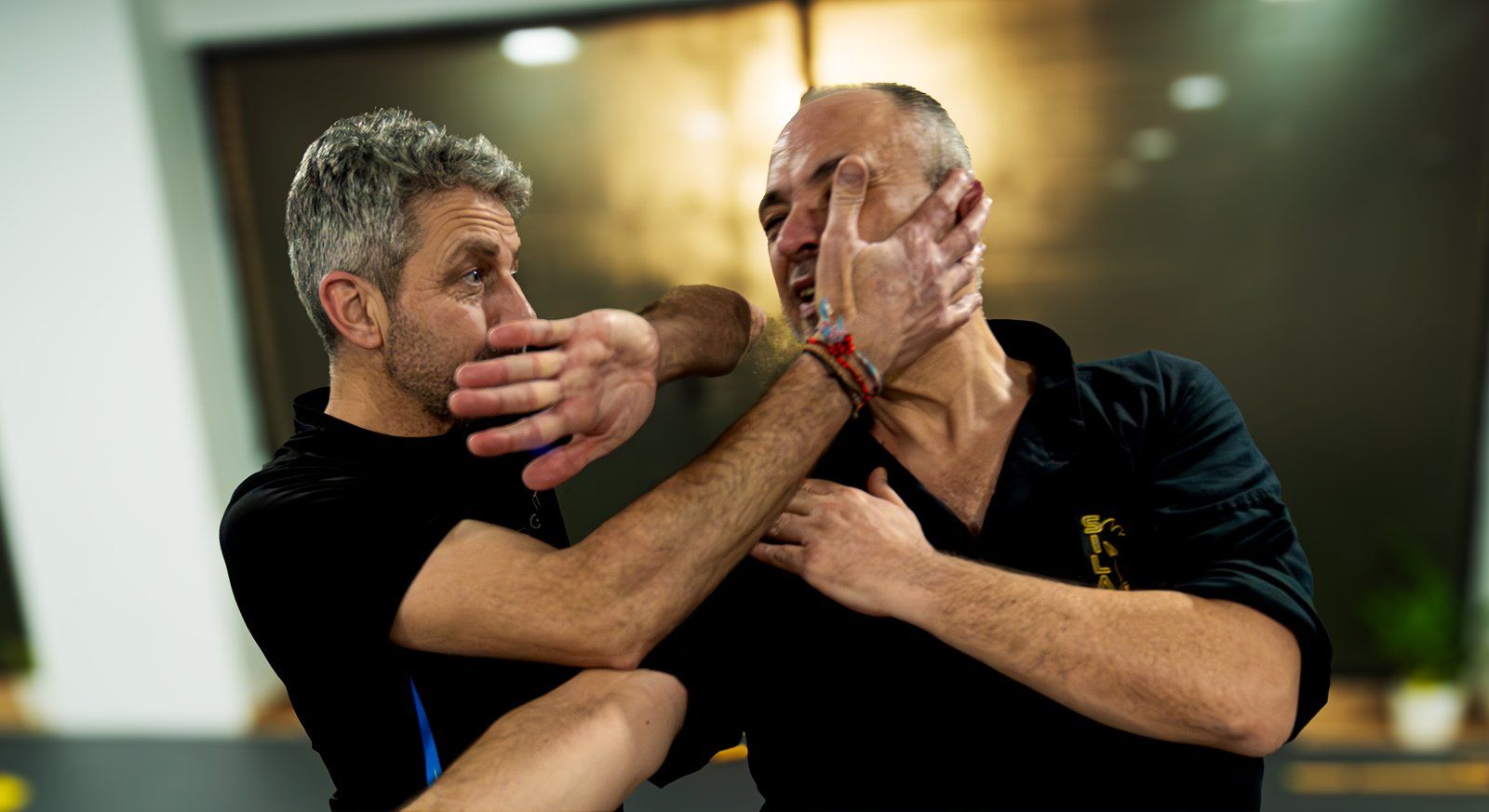 Clase de silat en la Academia Legio VII, León
